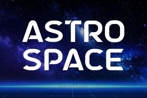 Astro Space: A Modern Font for Futuristic Design