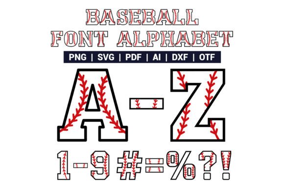 Baseball Alphabet: A Perfect Customization Tool for Sports-Themed Designs