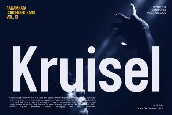 Discover Kruisel: A Bold, Modern Sans Serif Font