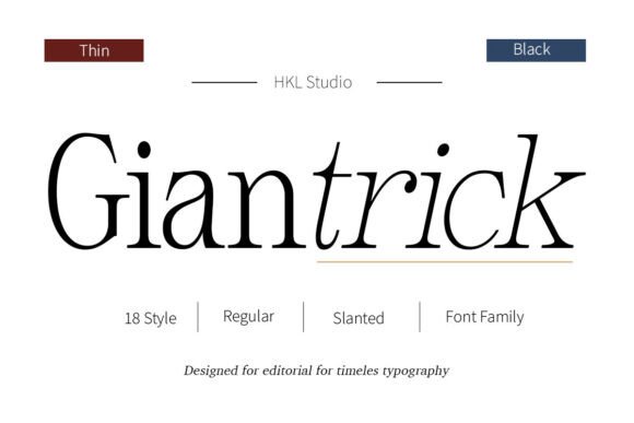 Elegant and Versatile: Introducing Giantrick