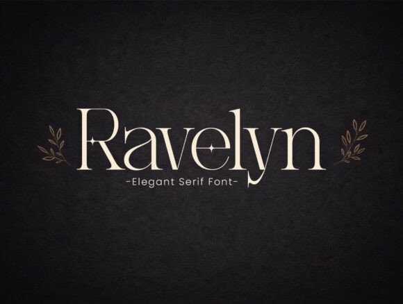 Elevate Your Design with Ravelyn: A Sophisticated Serif Typeface