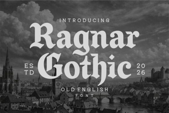 Elevate Your Designs with Ragnar Gothic: A Powerful and Expressive Old English Font