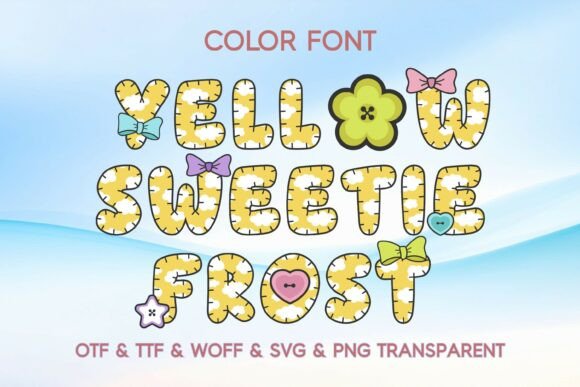 Embrace the Charm of Yellow Sweetie Frost: A Perfect Blend for Creative Projects