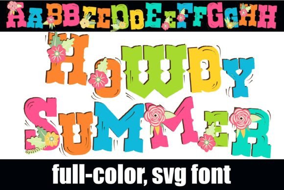 Howdy Summer: A Burst of Color and Personality for Your Designs