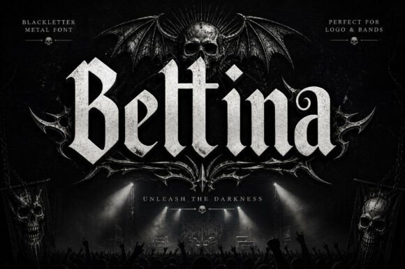 Introducing Beltina: A Gothic Blackletter Display Font with Timeless Elegance
