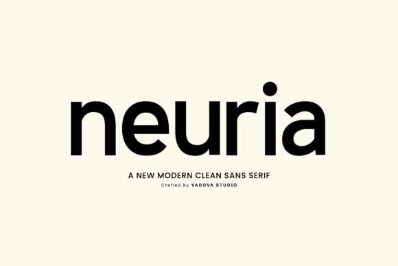 Neuria: A Modern Sans Serif for Clear Communication