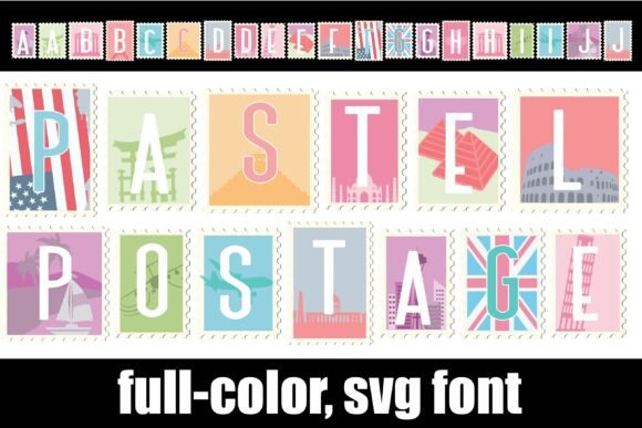 Send Your Designs on a Worldly Journey with Pastel Postage