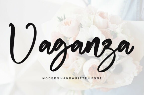 Vaganza: Elevate Your Creative Projects with a Stylish Handwritten Font