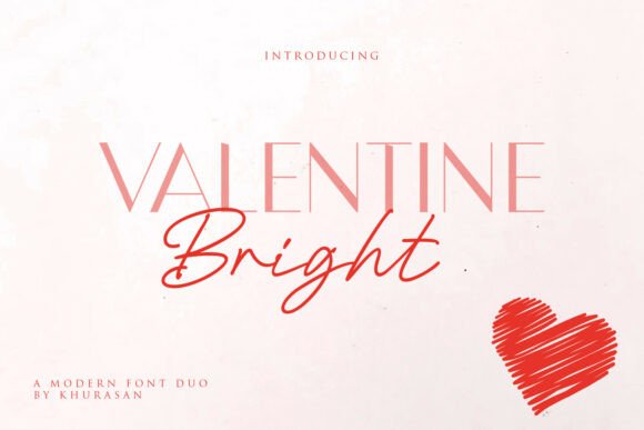 Valentine Bright Duo: A Perfect Blend of Grace and Elegance for Your Romantic Designs