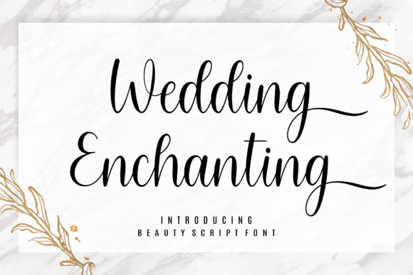 Wedding Enchanting: Elegance in Every Letter