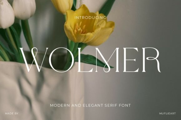 Wolmer: Minimalist Luxury in Modern Serif